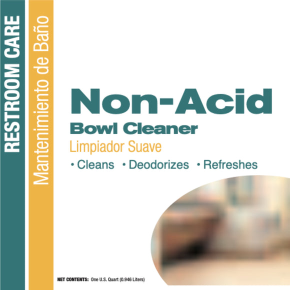 Non-Acid Bowl Cleaner, 1 QT, 12 Count