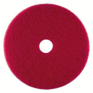 ACS 20" Buffing Pad, Red, 5 Count